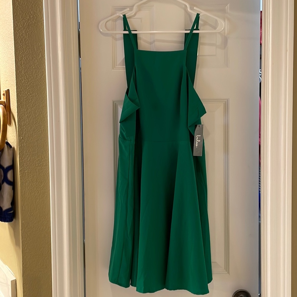 Lulus skater green dress. NWT